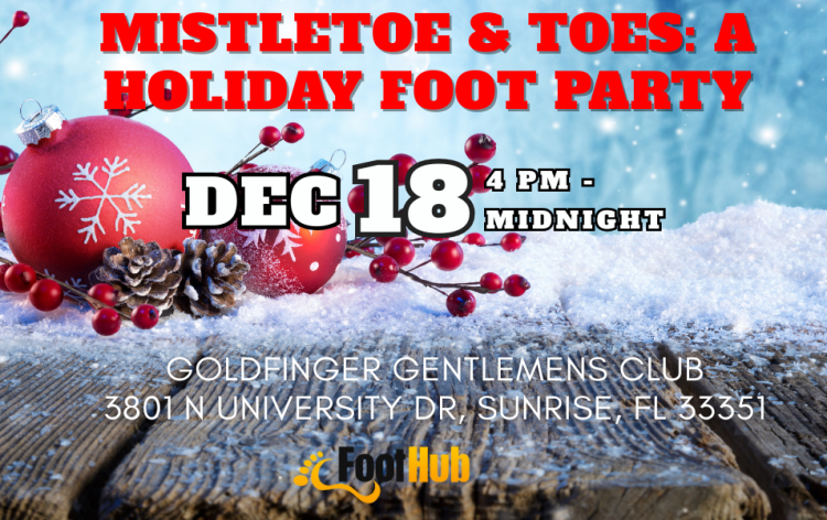 Mistletoe & Toes Holiday Foot Party